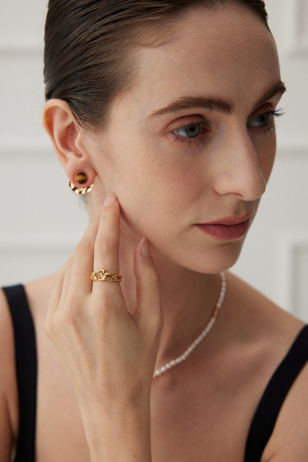 Tiger Eye Earrings