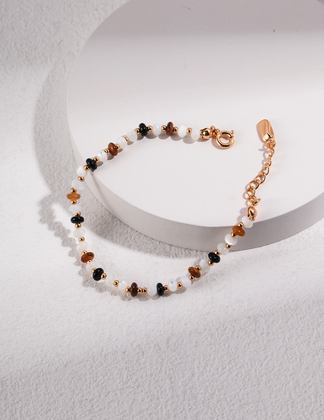 Sterling Silver Tiger's Eye Bracelet, Bracelet For Women , Freshwater Pearl Bracelet, Minimalist Simple Pearl Accessories,