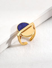 Lapis Lazuli Ring in Sterling Silver