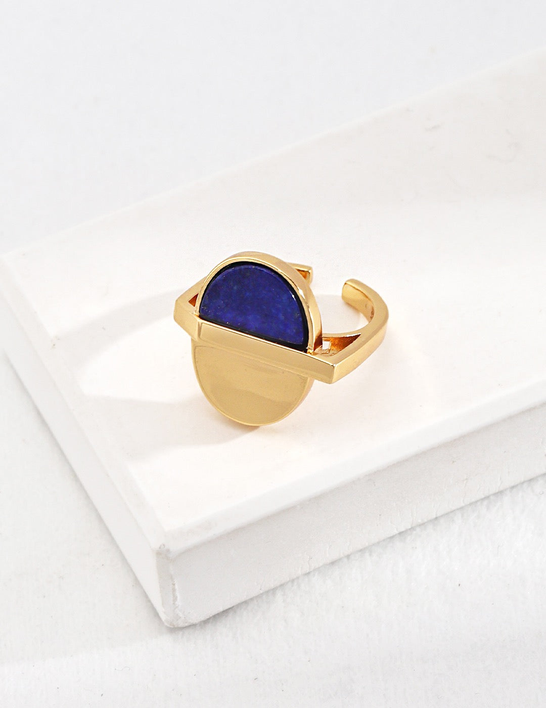 Lapis Lazuli Ring in Sterling Silver