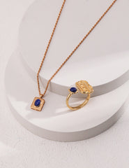Lapis Lazuli Pendant Necklace