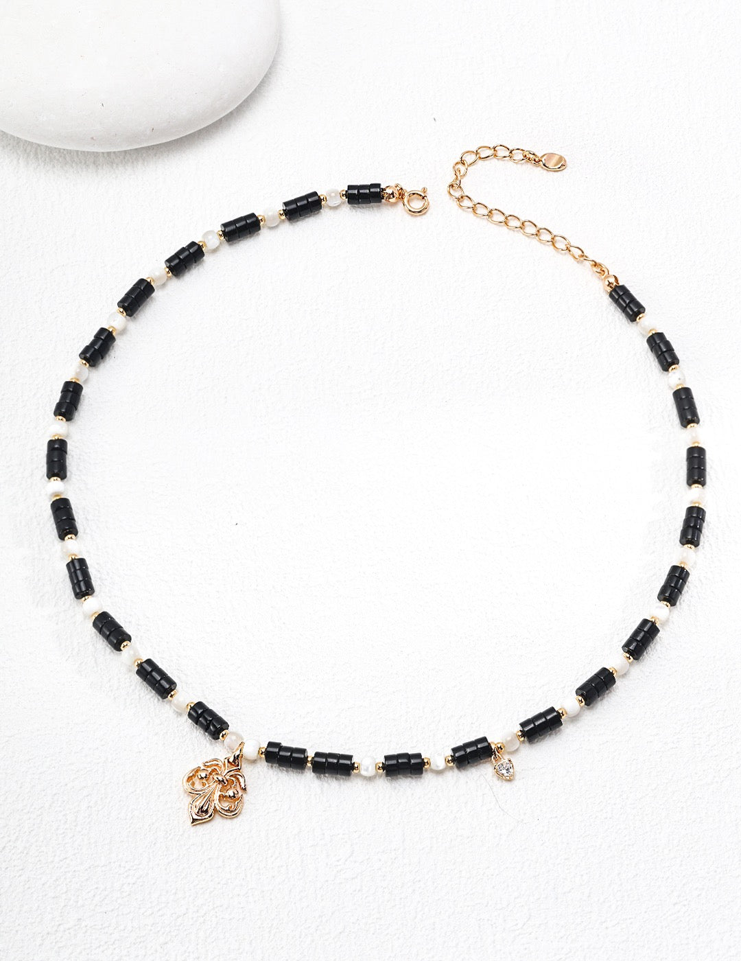 Vintage Onyx Necklace