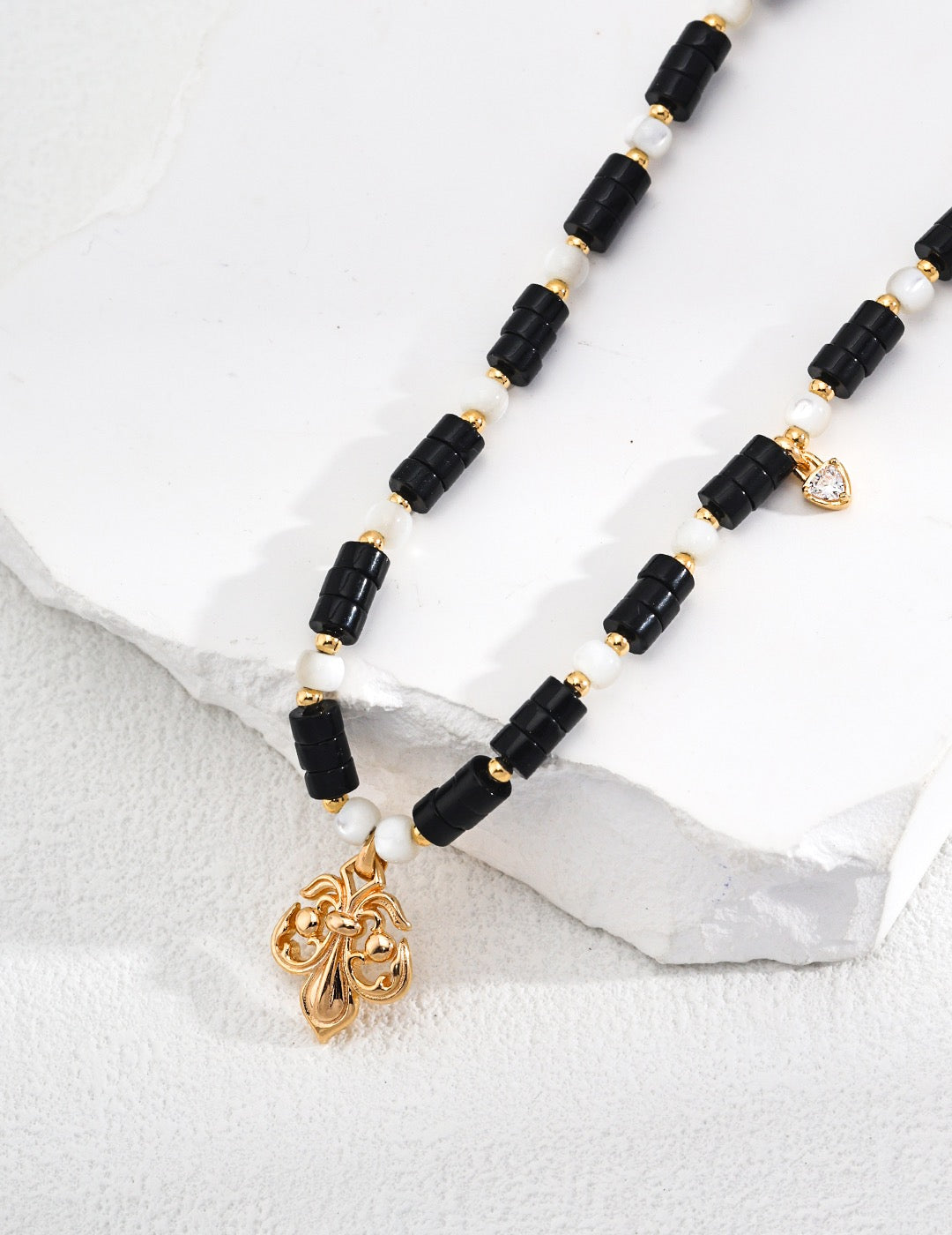 Vintage Onyx Necklace