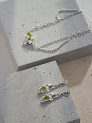 Natural Peridot Earrings