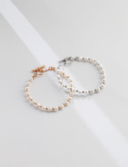 Pearl Bracelet,Dainty Minimalist Bracelet, Perfect for Everyday Wear ,Anniversary Gift 