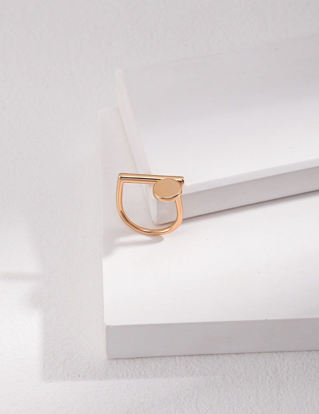 Unique Geometric Shape Ring 