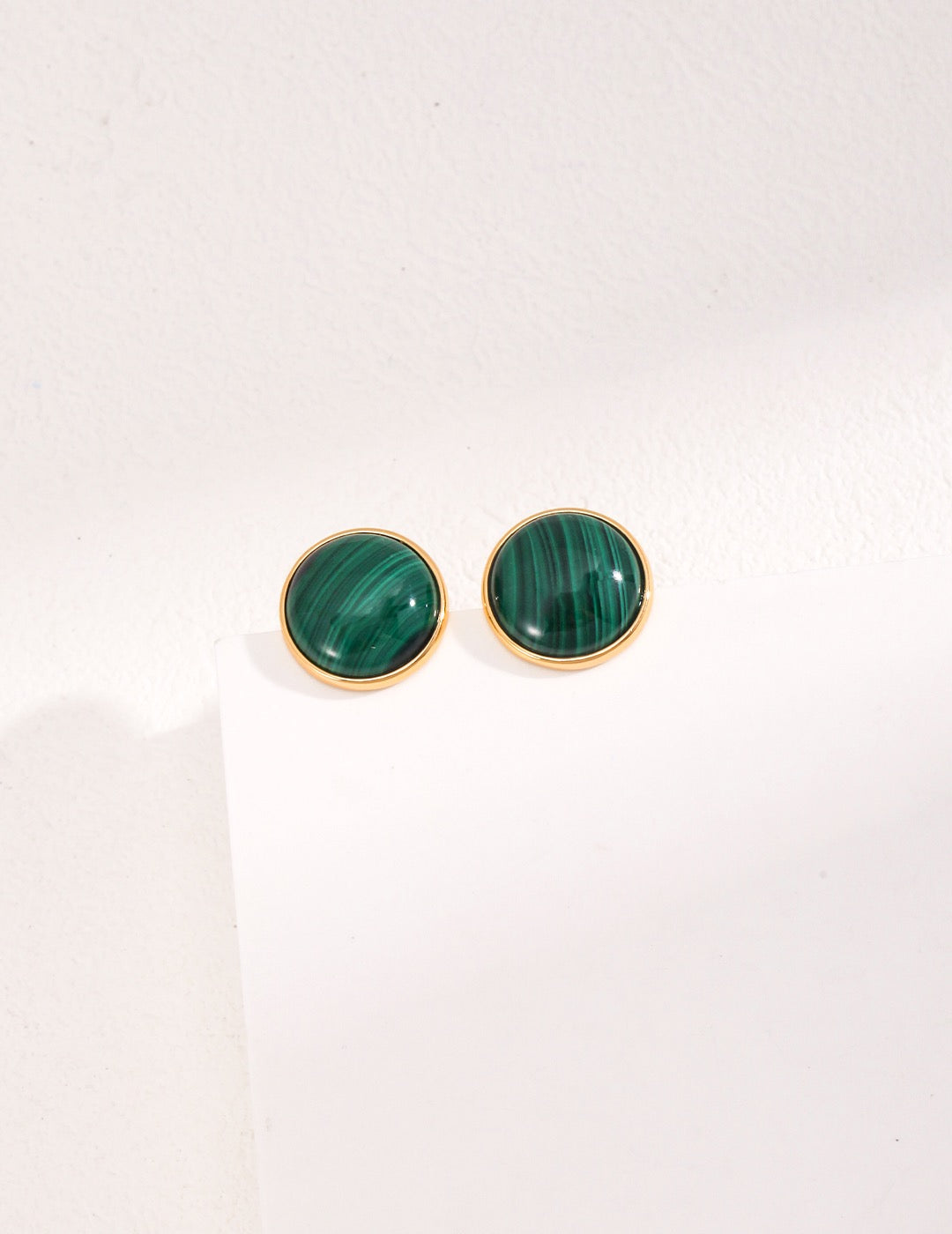 Malachite Earrings