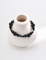 Sterling Silver Onyx Bracelet