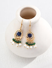 Ethnic Style Pearl Earrings