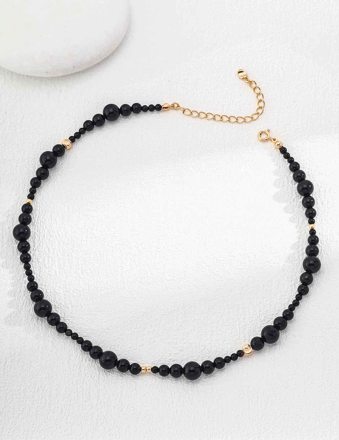 Sterling Silver Onyx Necklace