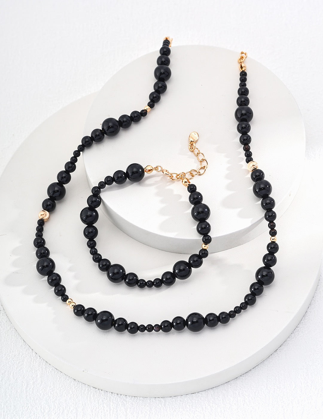 Sterling Silver Onyx Necklace