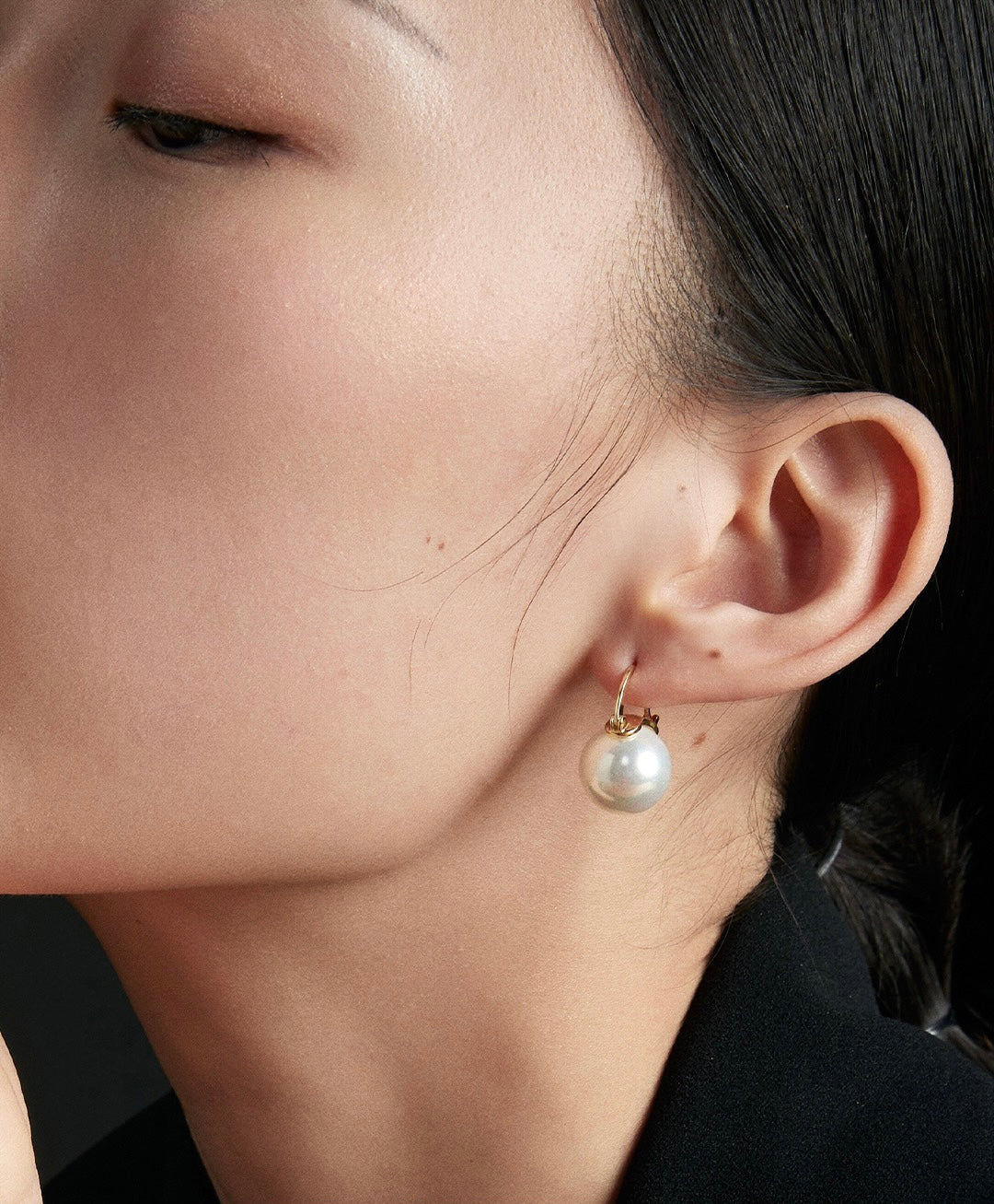 Natural Pearl Earring