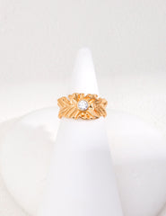 Zirconia Minimalist Ring