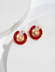 Drop Glaze Earrings YE0071