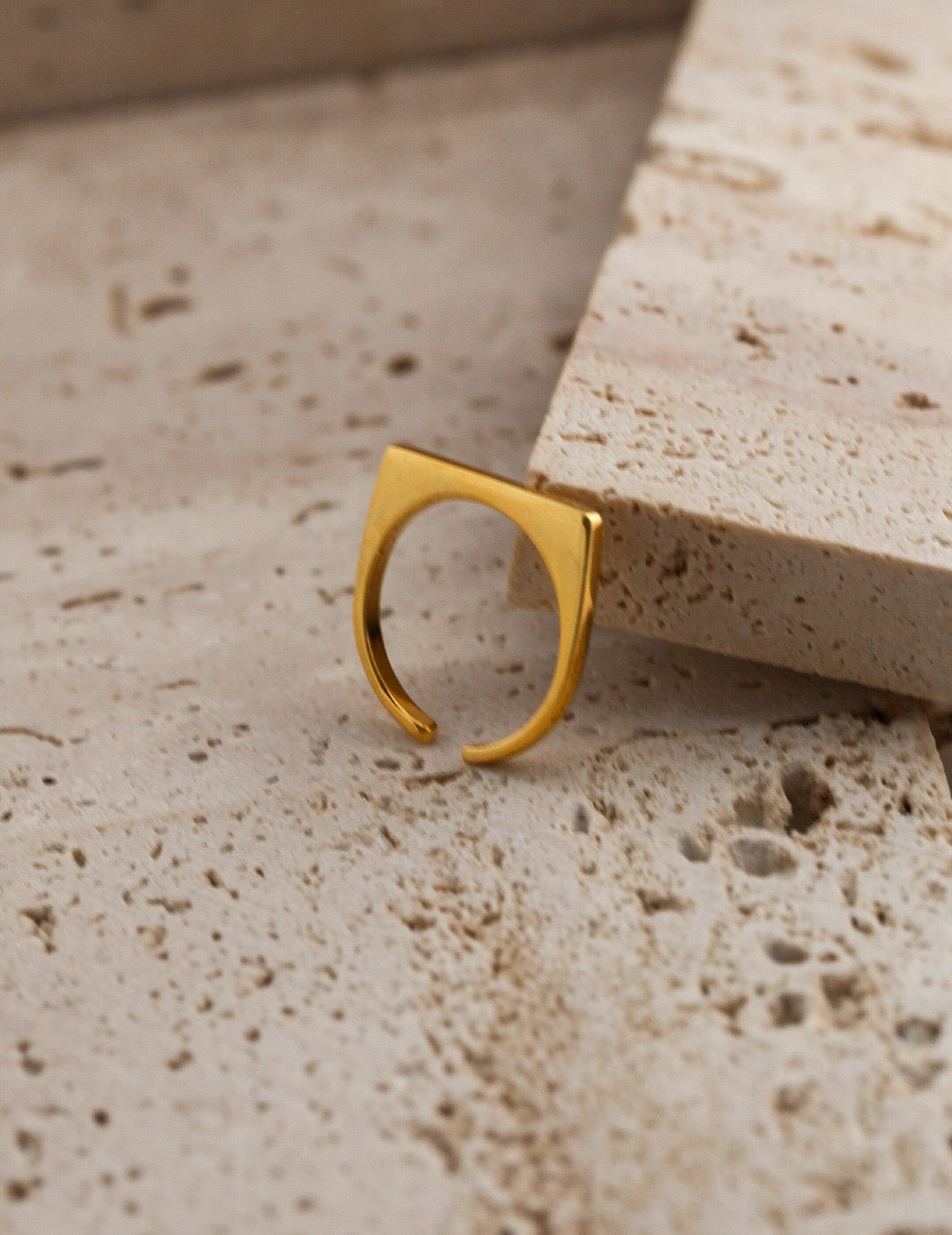 Sterling Silver Simple Ring,Unique Geometric Ring,Shiny Silver Ring,Modern Minimalist Rings 