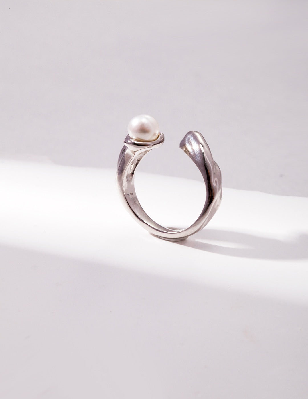 Fashion Pearl Ring,Pearl Ring,Elegant Gemstone Ring,Minimalist Earrings