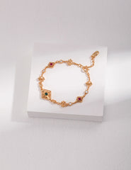 Zircon Bracelet, Dainty Minimalist Bracelet, Perfect for Everyday Wear , Anniversary Gift 