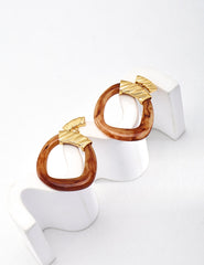 Ethnic Style Resin Earrings.